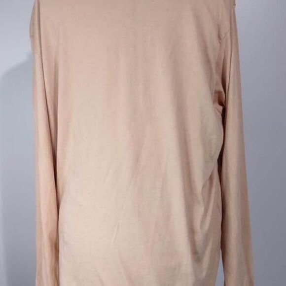 NWOT 2X Bella- Canvas Long Sleeve Cream Blouse C3844 - Picture 2 of 6